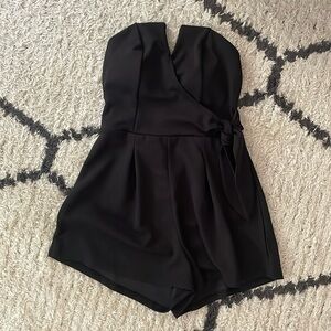 NWT Black Romper